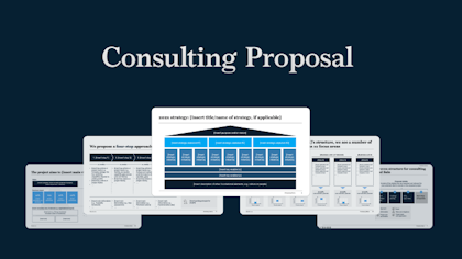 Consulting
Proposal