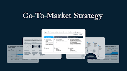 Go-To-Market
Strategy