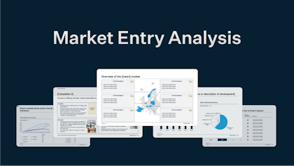 Market Entry
Analysis
