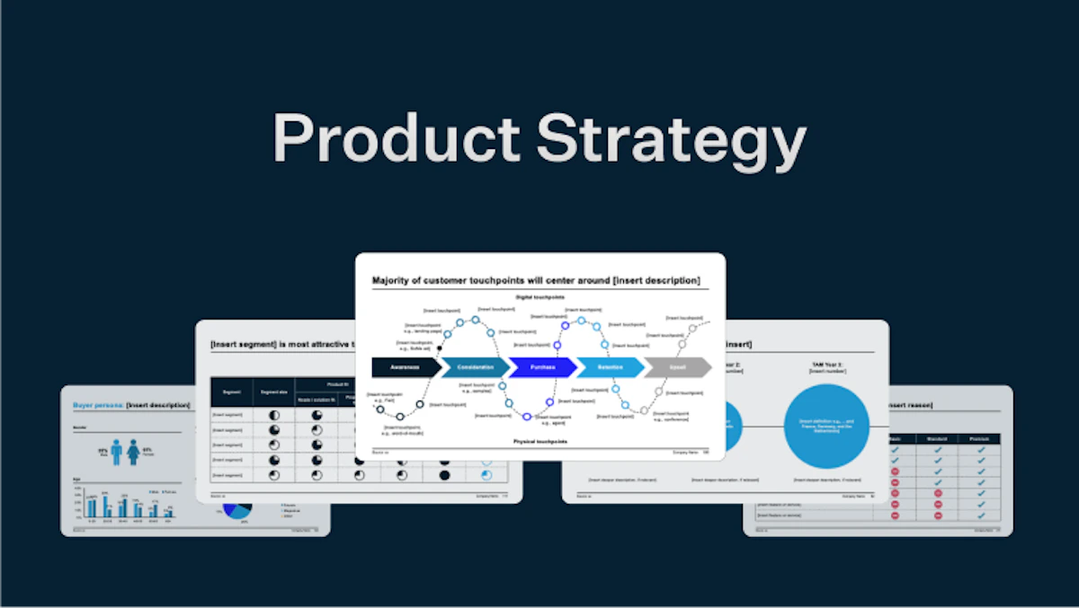 Product Policy Example Product Strategy Template - by ex-McKinsey Consultants