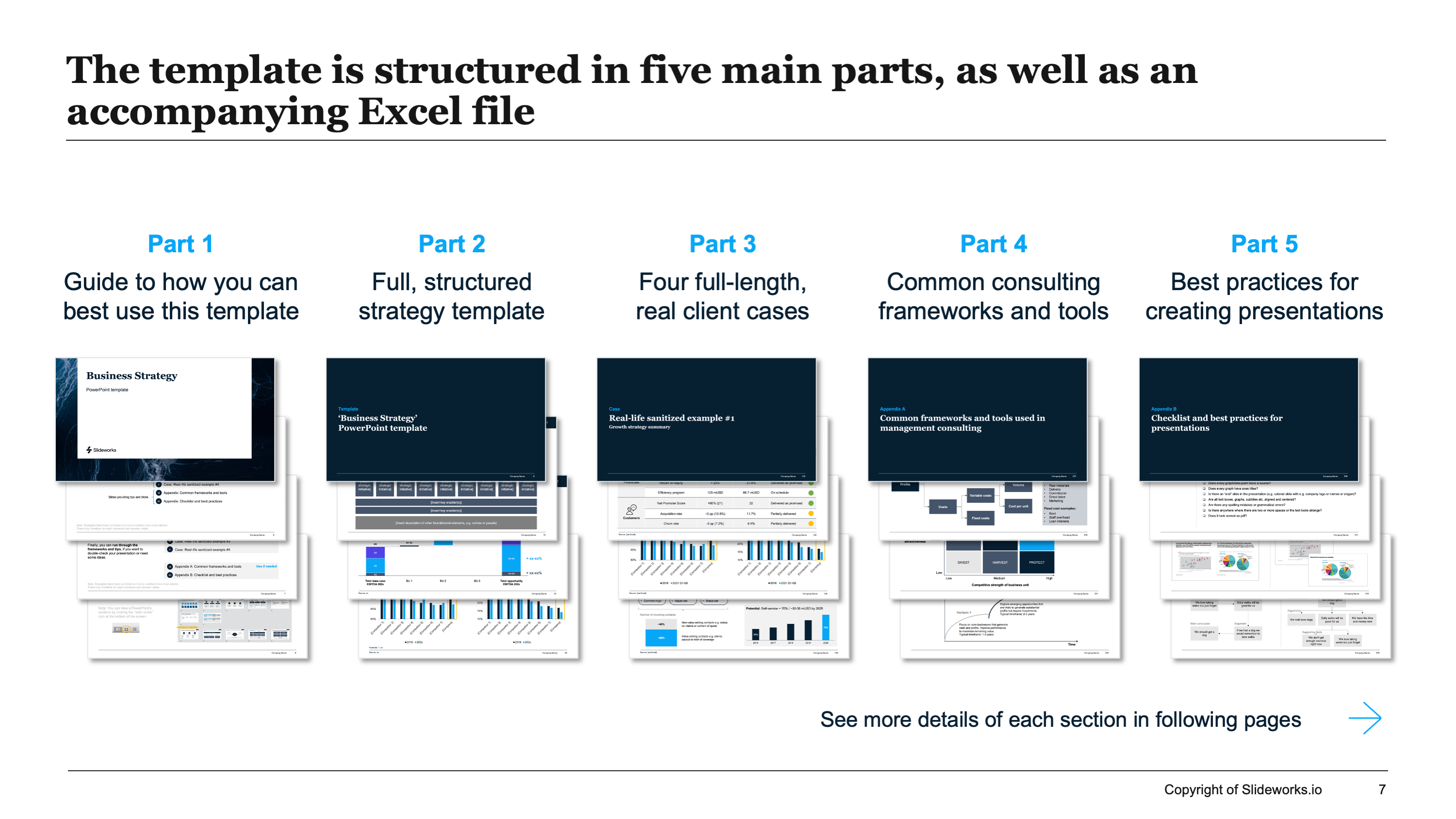 Business Strategy Template | Slideworks