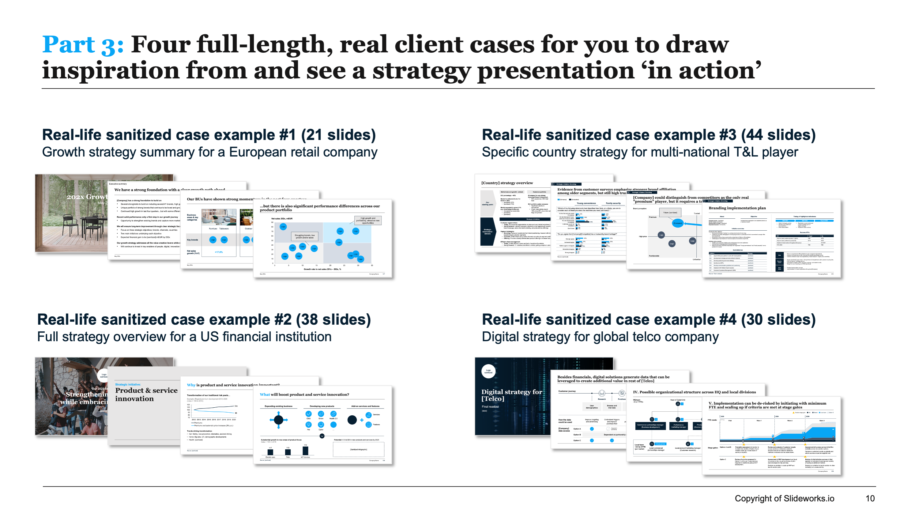 Business Strategy Template - By Ex-McKinsey Consultants